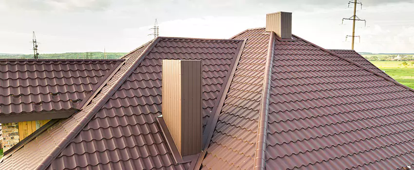 Residential Chimney Flashing Restoration in Laurel, VA