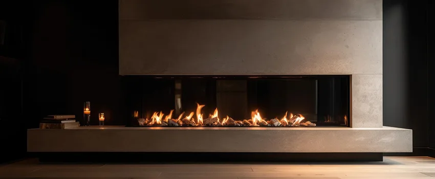 Gas Fireplace Ember Bed Design Services in Laurel, Virginia