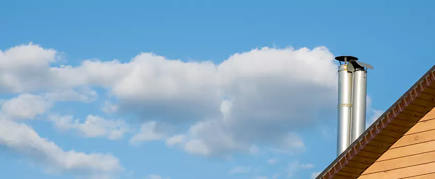 Chimney Metal Flue Installation in Laurel, Virginia