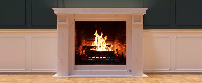 Open Flame Wood-Burning Fireplace Installation Services in Laurel, Virginia
