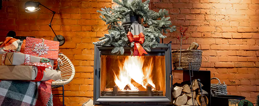 Travis Industries Linear Gas Fireplace Installation in Laurel, Virginia