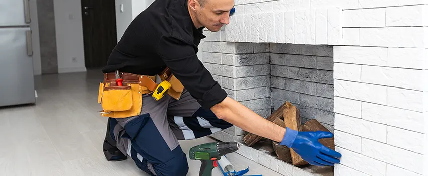 Fireplace Damaged Damper Frame Repair Services in Laurel, Virginia