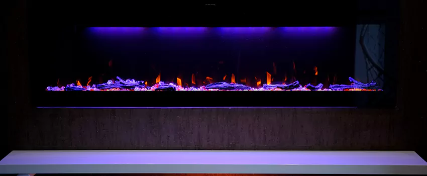 Dynamic Flame Color Fireplace Installation in Laurel, VA