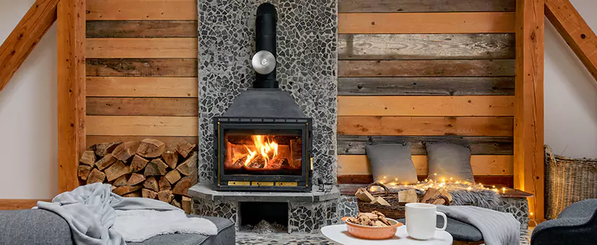 Thelin Hearth Products Direct Vent Gas Stove Fireplace Inspection in Laurel, Virginia